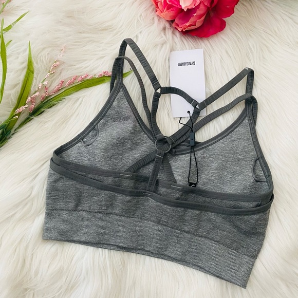 Gymshark Adapt Marl Seamless Sports Bra - Picture 3 of 7